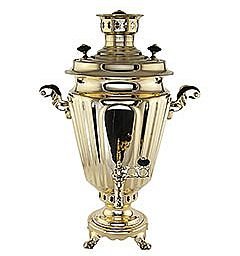 Самовар формы "Рюмка" граненая 7 л