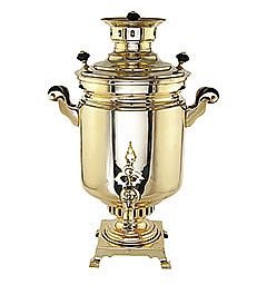 Самовар 4 литра жаровой