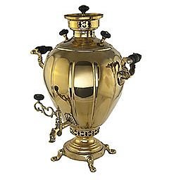 Самовар формы "Яйцо" Капырзин