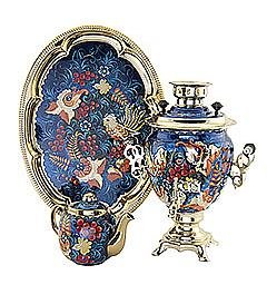 Самовар в наборе "Жар Птица"